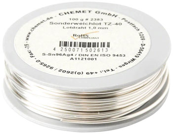 DT Swiss ProLine Soldering Wire: 15.8m ROL Wheel Building Tools