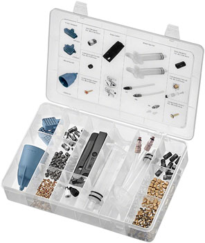 TRP Advanced Hydraulic Disc Brake Bleed and Service Kit - For 5.0mm and 5.5mm Hoses, 2 or 4-Piston TRP Brakes EA Brake Tools