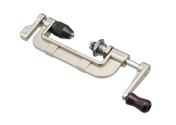 Hozan C-702 Spoke Threader with 14 Gauge Die Included, compatible with only 13, 14, or 15 Gauge Dies intended for model C-702 EA Wheel Building Tools