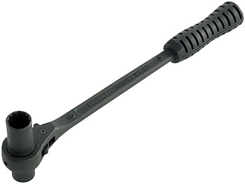 Hozan Ratcheting Crank Bolt Wrench: 14.0mm and 15.0mm EA Crank Arm Tools