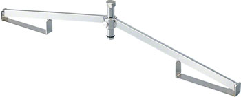Hozan C-335 Dishing Gauge, 690mm, Silver EA Wheel Building Tools