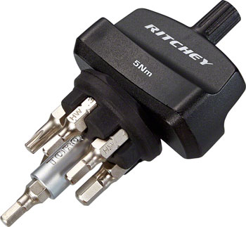 Ritchey TorqKey 5Nm With 6 bits M3/4/5 T20/25 and Philips #1 SET Torque Wrenches