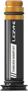 Lezyne Tubeless Insert Bar-End Mount Tubeless Plug Tool, Black KIT Tubeless Tire Plugs