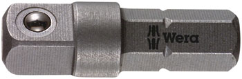 Wera 870/1 Adaptor, 1/4" x 25mm EA Ratchets and Bits