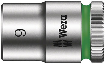 Wera 8790 HMA Zyklop 1/4" - Socket, 9mm EA Ratchets and Bits
