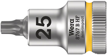 Wera 8767 B HF Torx Bit 3/8" - T25 x 35mm EA Ratchets and Bits