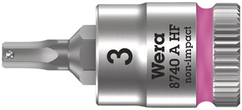 Wera 8740 A HF Bit 1/4" - 3mm x 28mm EA Ratchets and Bits