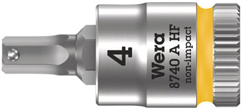 Wera 8740 A HF Bit 1/4" - 4mm x 28mm EA Ratchets and Bits