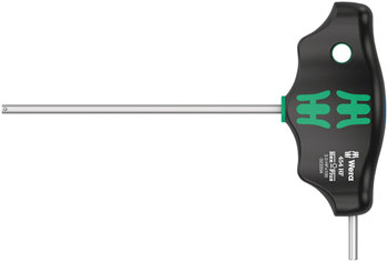 Wera 454 HF T-handle hexagon screwdriver Hex-Plus with holding function, 3 x 100 mm EA Hex Wrenches