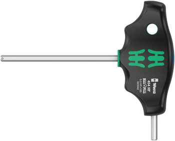 Wera 454 HF T-handle hexagon screwdriver Hex-Plus with holding function, 5 x 100 mm EA Hex Wrenches