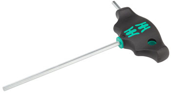 Wera 454 HF T-handle hexagon screwdriver Hex-Plus with holding function, 5 x 150 mm EA Hex Wrenches