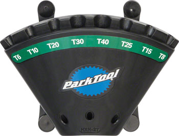 Park Tool HXH-2T Wall Mount Torx Compatible Driver Holder EA Torx Wrenches