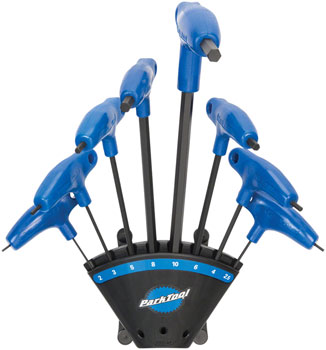 Park Tool PH-1.2 P-Handle Hex Set with Holder EA Hex Wrenches