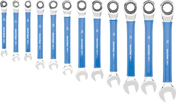 Park Tool Park MWR-SET Metric Ratchet Wrench Set Combination Wrenches