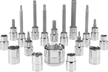 Park Tool SBS-1.2 Socket and Bit Set EA Ratchets and Bits