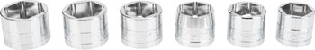 Park Tool SKT-6 Flat Faced Socket Set Suspension Tools