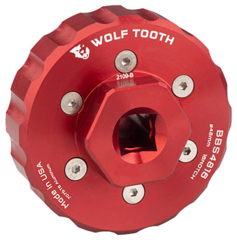 Wolf Tooth Bottom Bracket Tool - BBS4816, 16 Notch, 48mm EA Bottom Bracket Tools