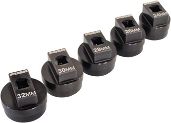 PUSH Industries Chamferless 3/8" Drive Socket Set - 24/26/28/30/32mm SET Suspension Tools