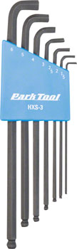 Park Tool HXS-3 Stubby Hex Wrench Set 1.5-6mm EA Hex Wrenches