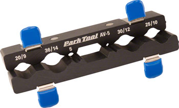 Park Tool AV-5 Axle/Spindle Vise Inserts EA Hub Tools
