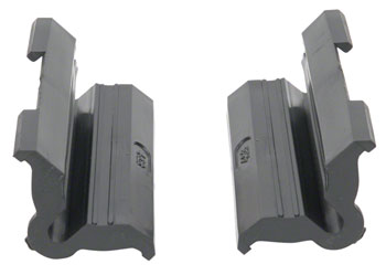 Park Tool 468G Rubber Clamp Cover with Double Cable Grooves: Pair PAA Repair Stand Replacement Parts