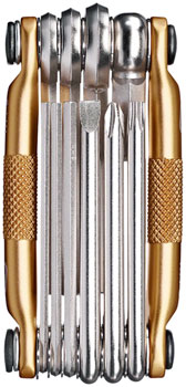 Crankbrothers Multi 10 Tool: Gold EA Bike Multi-Tools