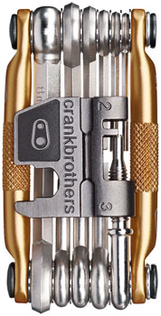 Crankbrothers Multi 17 Tool: Gold EA Bike Multi-Tools
