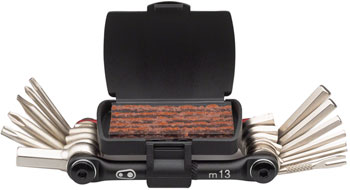 Crankbrothers Multi 13 Tool - Matte Black/Red EA Bike Multi-Tools