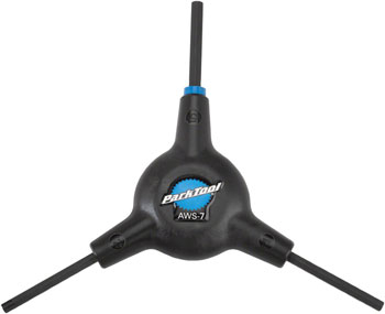 Park Tool AWS-7C Hex/Torx Compatible 3-Way Wrench EA Hex Wrenches