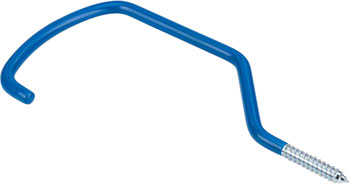 Park Tool 471XX Oversize Threaded Hook, Blue EA Racks, Display/Storage
