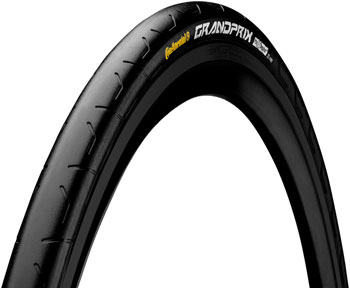 Continental Grand Prix Tire - 26 x 1-1/8", Clincher, Folding, Black, BlackChili, PolyX Breaker Black EA Tires