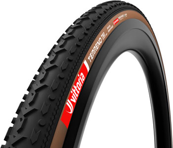 Vittoria Terreno T80 Coarse Loose Tire - 700 x 40, Tubeless, Folding, Black/Brown, Gravel Endurance, Graphene, G2.0 Black/Brown EA Tires