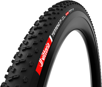 Vittoria Terreno T90 Mud Tire - 700 x 45, Tubeless, Folding, Black, Gravel Endurance, Graphene, G2.0 Black EA Tires