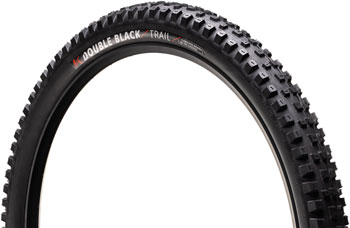 Kenda Double Black Tire - 29 x 2.40, Tubeless, Folding, Black, Trail, Dual Layer, K-Series Black EA Tires