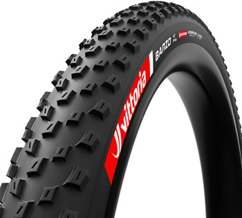 Vittoria Barzo XC Trail Tire - 29 x 2.40, Tubeless, Folding, Black, 4C Graphene, G2.0, E-Bike Black EA Tires