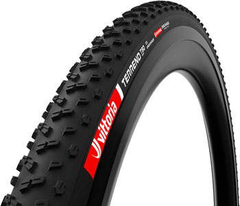 Vittoria Terreno T90 Mud Tire - 700 x 33, Tubeless, Folding, Black, Cyclocross Endurance, Graphene, G2.0 Black EA Tires
