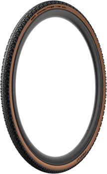 Pirelli Cinturato Gravel RM Tire - 700 x 45, Tubeless, Folding, Classic Tan, SmartEVO GR, ProWALL Gravel, High Performance Classic Tan EA Tires