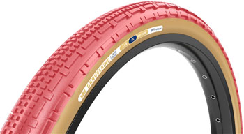 Panaracer GravelKing SK Tire - 700 x 45, Tubeless, Folding, Sakura/Brown EA Tires