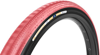 Panaracer GravelKing SS Tire - 700 x 45, Tubeless, Folding, Sakura/Black EA Tires