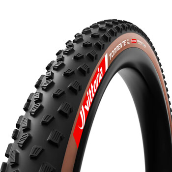 Vittoria Torrente XC Trail Tire - 29 x 2.40, Tubeless, Folding, Black/Brown, 4C Graphene, G2.0, E-Bike Black/Brown EA Tires