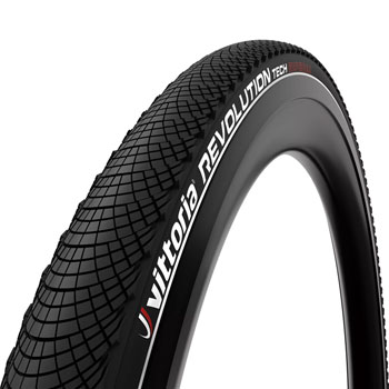 Vittoria Revolution Tech Tire - 700 x 37, Clincher, Wire, Black/Reflective, 1C Graphene, G2.0, E-Bike Black/Reflective EA Tires