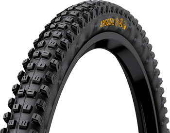 Continental Argotal Tire - 27.5 x 2.40, Tubeless, Folding, Black, Soft, Trail Casing, E25 Black EA Tires
