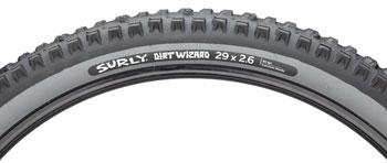 Surly Dirt Wizard Tire - 29 x 2.6, Tubeless, Folding, Black/Slate, 60 tpi Black/Slate EA Tires