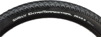 Surly ExtraTerrestrial Tire - 26 x 2.5, Tubeless, Folding, Black, 60tpi Black EA Tires