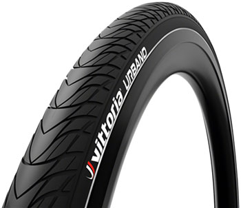 Vittoria Urbano Tire - 700 x 32, Clincher, Wire, Black/Reflective Black EA Tires