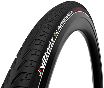 Vittoria e-Randonneur Tire - 700 x 40, Clincher, Wire, Black/Reflective, G2.0 Black EA Tires