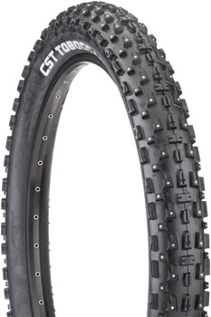 CST Toboggan Tire - 26 x 4, Clincher, Wire, Black, Studded Black EA Tires