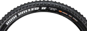 Maxxis High Roller II Tire - 27.5 x 2.8, Tubeless, Folding, Black, 3C MaxxTerra, EXO Black EA Tires