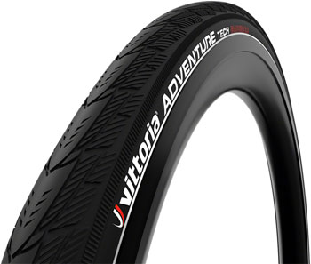 Vittoria Adventure Tech Tire - 700 x 35, Clincher, Wire, Black, G2.0 Black EA Tires