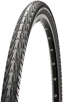 Maxxis Overdrive Excel Tire - 700 x 35, Clincher, Wire, Black, SilkShield Black EA Tires